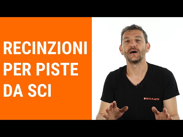 Recinzioni per piste da sci