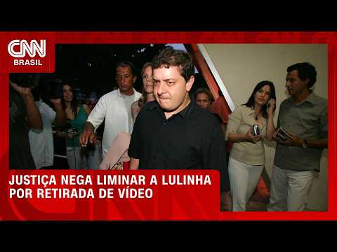 Justiça nega liminar pedida por Lulinha para retirar vídeo de Flávio | CNN PRIME TIME