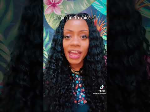 How To Find Your Mix Voice | Vocal Tips #voicelessons #vocalcoach