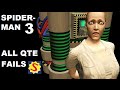 Spider Man 3 All QTE Fails Some Bonuses