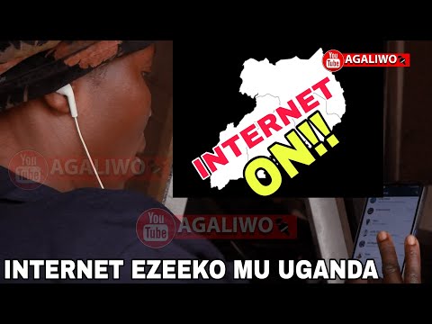 INTERNET RESTORED IN UGANDA. INTERNET EZEEKO MU UGANDA. INTERNET SWITCHED ON