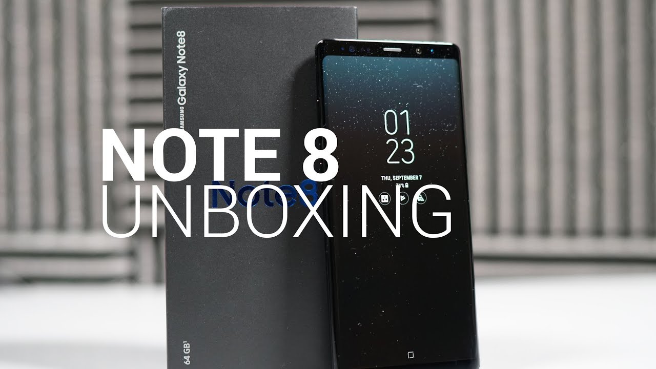 Galaxy Note 8 Unboxing!