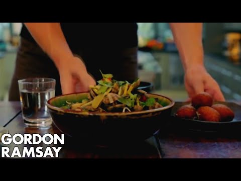 Rare Fillet of Beef with Salsa Verde Truffled New Potatoes | Gordon Ramsay