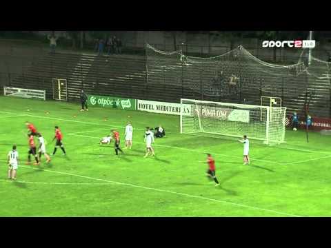 Márkvárt Dávid gólja a PMFC-MATIAS - Lombard Pápa mérkőzésen