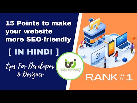 15 Tips to Make Your Website More SEO Friendly | SEO friendly website guidelines for developers