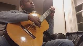 Video thumbnail for Restrung  Classical Guitar with  La Bella 2001 medium strings by Minor7thb5