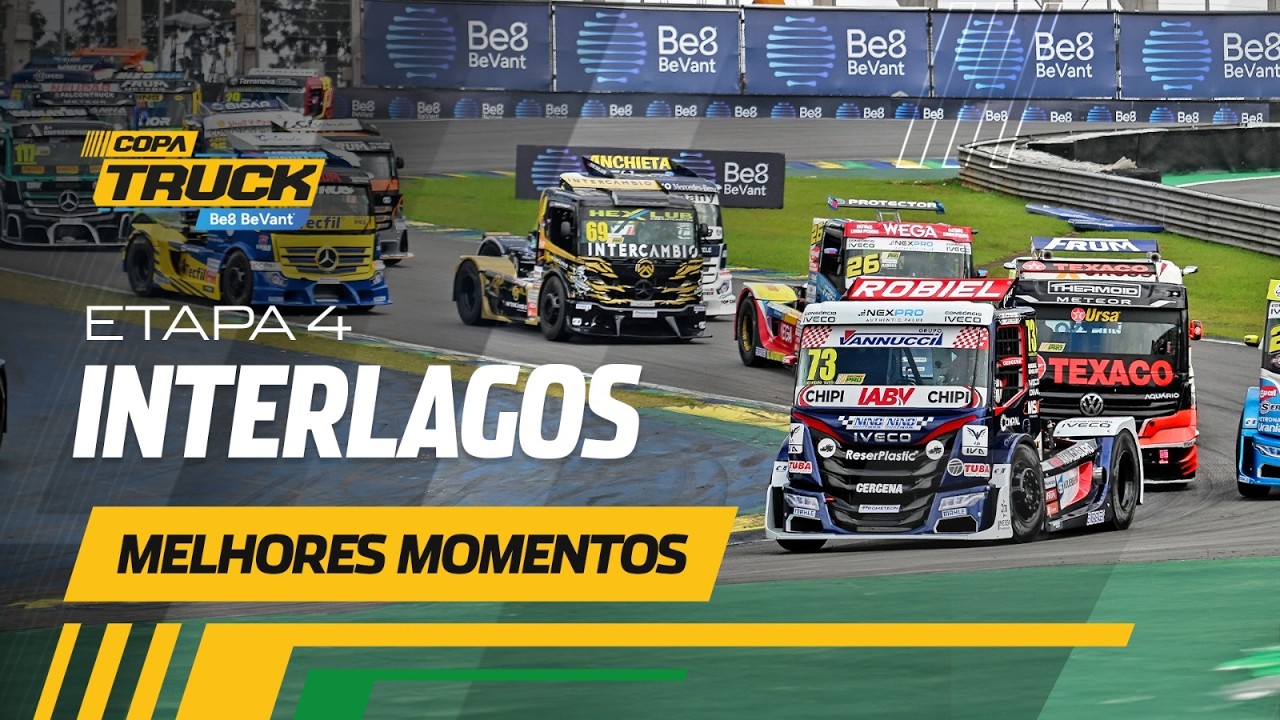 Melhores Momentos | Copa Truck Be8 BeVant 2026 – Etapa 4 em Interlagos (SP)
