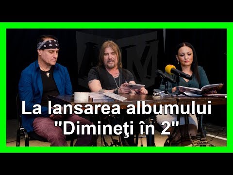AGORA MEDIA | La lansarea albumului "Dimineţi în 2"
