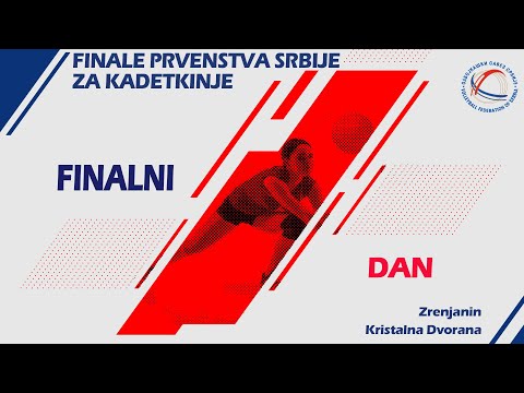 Finale prvenstva Srbije za pionirke - FINALNI DAN / ZRENJANIN /