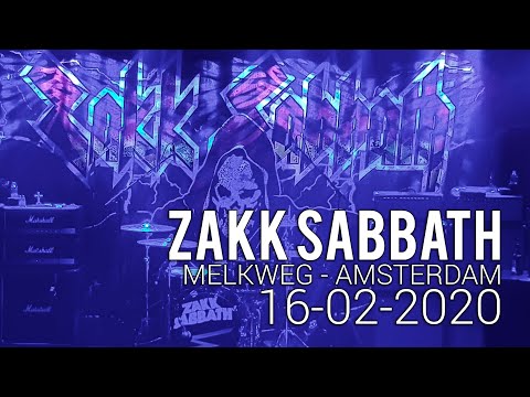 Zakk Sabbath Melkweg Amsterdam full concert - 16-02-2020 - HD4k