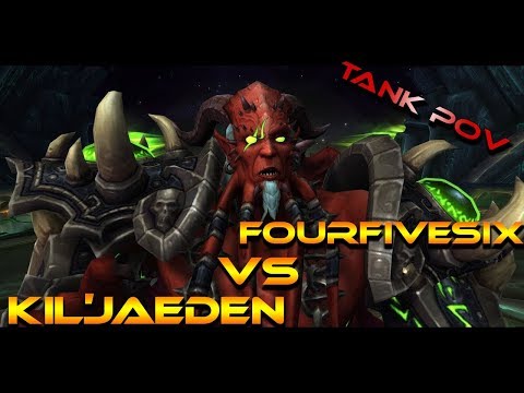FourFiveSix vs Kil'jaeden mythic (tank Pov)