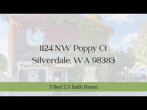 Silverdale Ridgetop Home property video