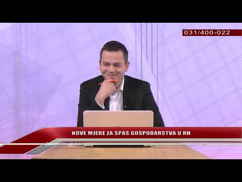 TV REPLIKA 02.04.2020. - NOVE MJERE ZA SPAS GOSPODARSTVA U RH
