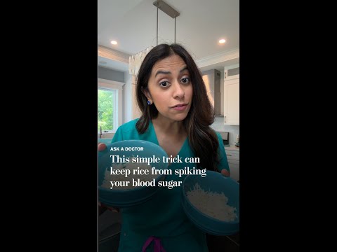 This simple trick can keep rice from spiking your blood sugar