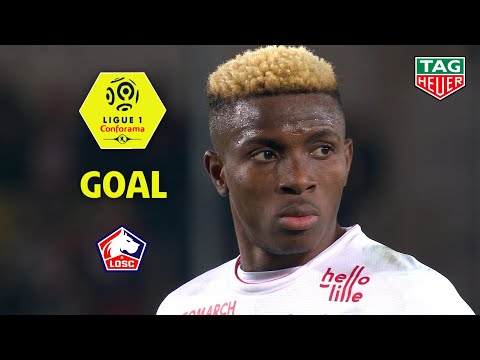 Goal Victor OSIMHEN (80' pen) / RC Strasbourg Alsace - LOSC (1-2) (RCSA-LOSC) / 2019-20