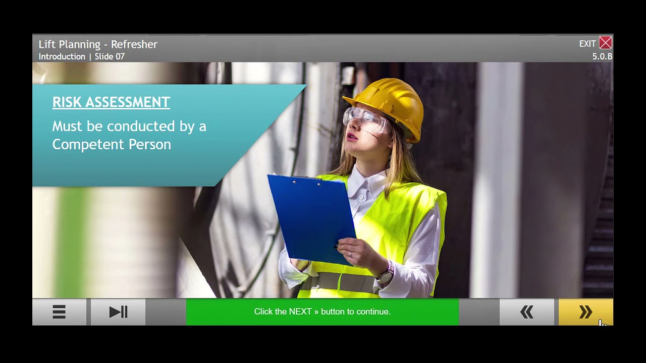 Crane Lift Plan Training Preview