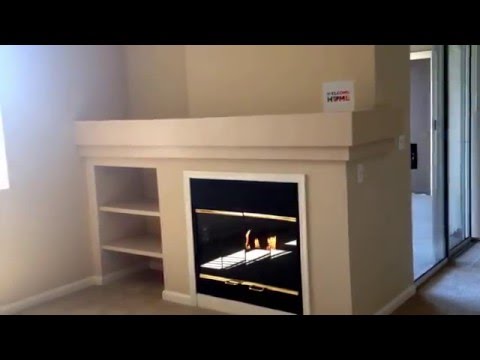 Park Hacienda Apartments - Pleasanton, CA - 1 Bedroom A with Fireplace