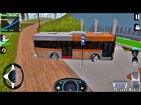 Offroad Modern Bus Drive:Coach Simulator 2020 - New Bus Unlocked - Android Gameplay FHD