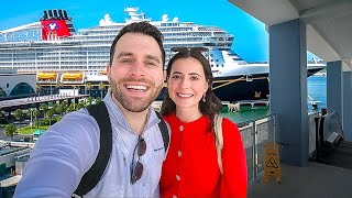 Boarding the Disney Wish in 2026 | Sail Away Party, Room Tour & 1923 Dinner