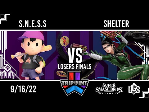 Tripoint Smash 159  -  Losers Finals  -  S.N.E.S.s(Ness) Vs. Shelter(Bayonetta)