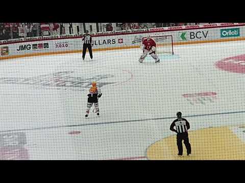 Lausanne HC vs HC Lugano penalty shot live