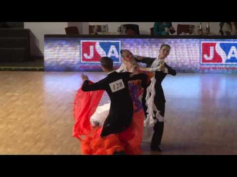 Sergey Anourichev - Valeriya Belozerova, 1/4 English Waltz