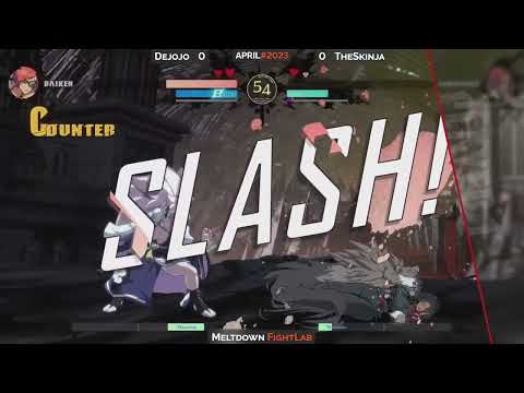 Dejojo (Baiken) Vs TheSkinja (Giovanna) - GG:ST April#2023 - Meltdown x Fightlab