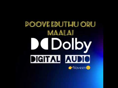 Poove Eduthu Oru maalai High Quality Song Dolby Digital Audio #janaki