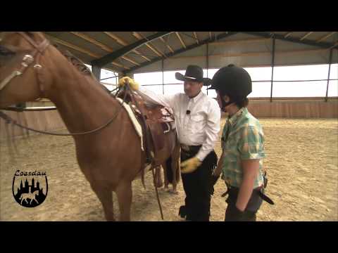 Loesdau Lessons: Basics mit Kati: Aufsteigen auf ein Westernpferd