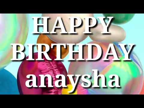 Happy Birthday Anaysha #Anaysha #birthday #shorts