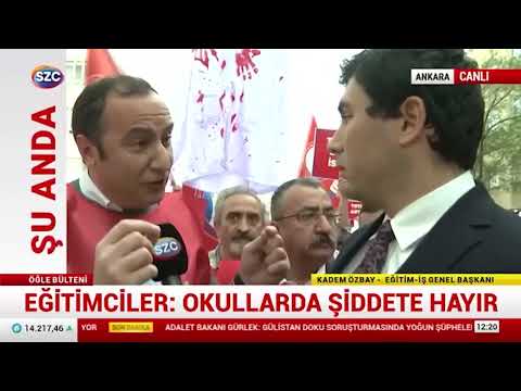 Eğitim-İş Genel Başkanı Kadem Özbay - 