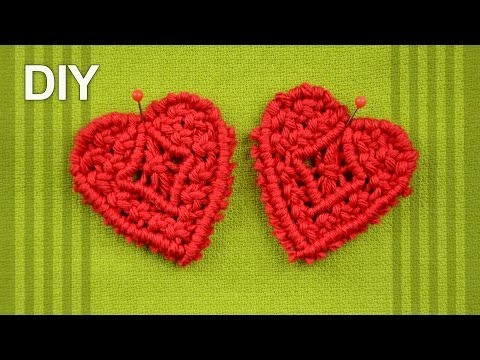 WAVY CELTIC HEART PATTERN MACRAME BRACELET TUTORIAL PULSERA MACRAMÉ