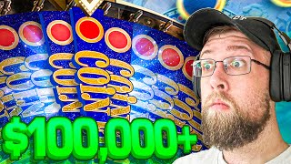 MY BIGGEST WIN ON CRAZY TIME TOP SLOT COINFLIP GAME SHOW! ($100,000+)