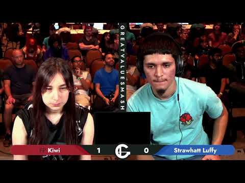 Smash Ultimate: FP | Kiwi (Pac-Man) V Strawhatt Luffy (Wolf) - Retro Rumble 2019 SSBU