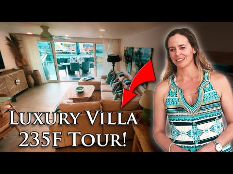Luxury Villa Tour - Mild Sunshine (235F).  Jolly Harbour Villa For Holiday Rental, Antigua