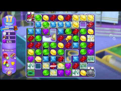 Wonka's World of Candy Level 820 - NO BOOSTERS