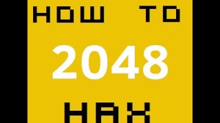 How to hack 2048 Puzzle App