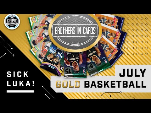 Brothers in Cards BASKETBALL JULY GOLD Box | MOSAIC HOBBY!