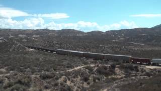 preview picture of video 'BNSF M-BARSDG on Cajon Pass Track 3 HD'