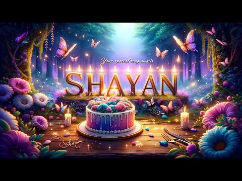Happy birthday Shayan | Shayan Birthday Song 🎂🎈