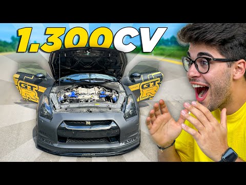 PROVO la NISSAN GTR da 1.300 CAVALLI (mi sono 💩 sotto) 😳