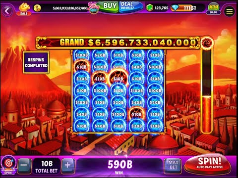Lotsa Slots - Lava Loot MAX - Cash Respins Completion - YouTube
