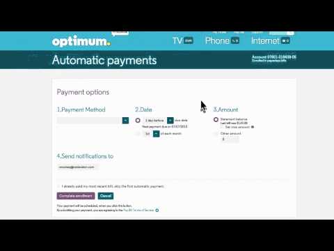 Optimum Bill Payment