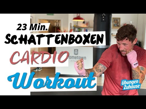 Schattenboxen Cardio Workout | 23 Min. als HIIT Training für Fettverbrennung
