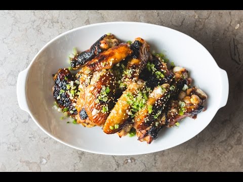 Glossy Asian Wings