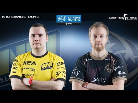 CS:GO - NaVi vs. NiP [Overpass] - IEM Katowice 2016 - Group A