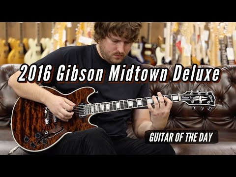 2015 Gibson Midtown Standard - Vintage Sunburst w/ Seymour Duncans, OHSC & Tool image 15