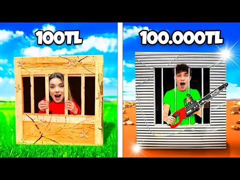 100 TL VS 100,000 TL UNBREAKABLE BOX! First One Out Wins? Ahmet Can Dündar | Feride | Sıla Dündar