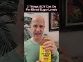 3 Things Apple Cider Vinegar Can Do For Your Blood Sugar Level Dr Mandell