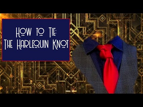 How To Tie a Necktie The Harlequin Knot
